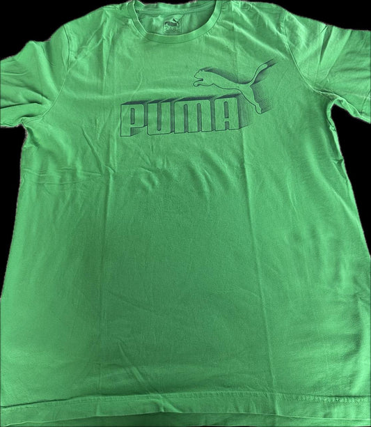 Puma T Shirt Vert Taille L