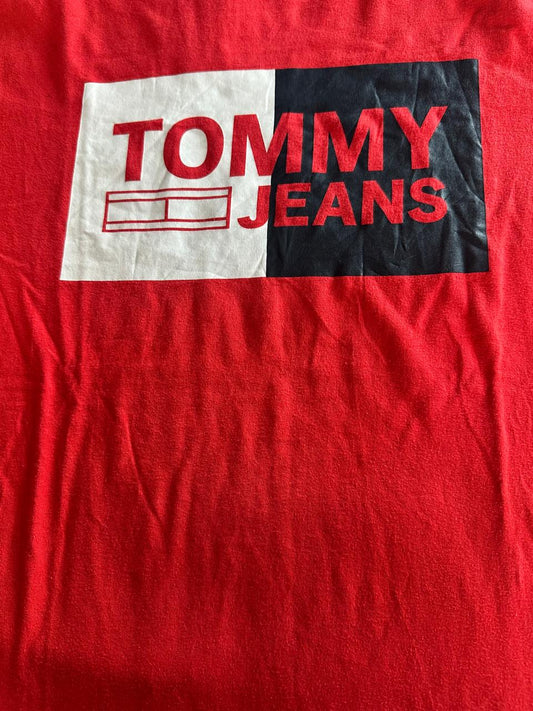 Tommy Hilfiger T Shirt Rouge Taille L