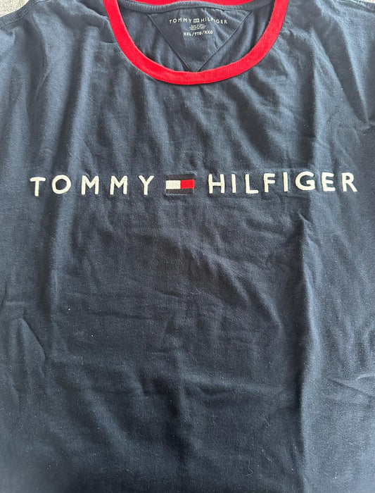 Tommy Hilfiger T Shirt XXL Bleu