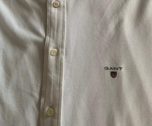 Gant Chemise Manche Longue Couleur Blanche Taille XL