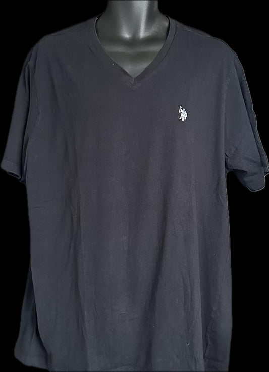 US Polo Assn since 1890 T Shirt Col V Noir Taille 2XL
