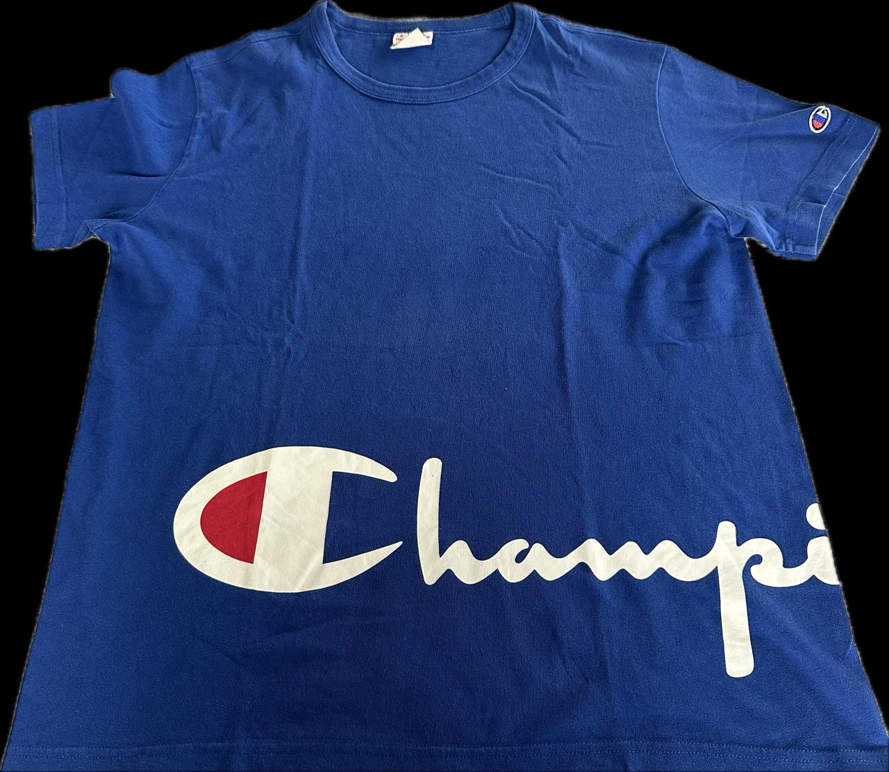 Champion T Shirt Bleu Taille Small